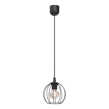 Hängeleuchte LAPS 1xE27/15W/230W schwarz