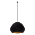 Hängeleuchte LAVA 1xE27/15W/230V schwarz/golden