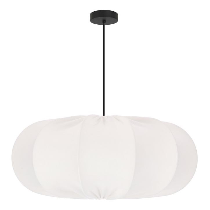 Hängeleuchte mit Kabel CAFEE 1xE27/40W/230V Ø 52 cm weiß