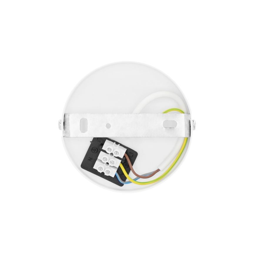 Hängeleuchte mit Kabel NATIA 1xE27/60W/230V weiß/braun