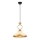 Hängeleuchte mit Seil MONZA 1xE27/40W/230V Ø 30 cm creme/bronze