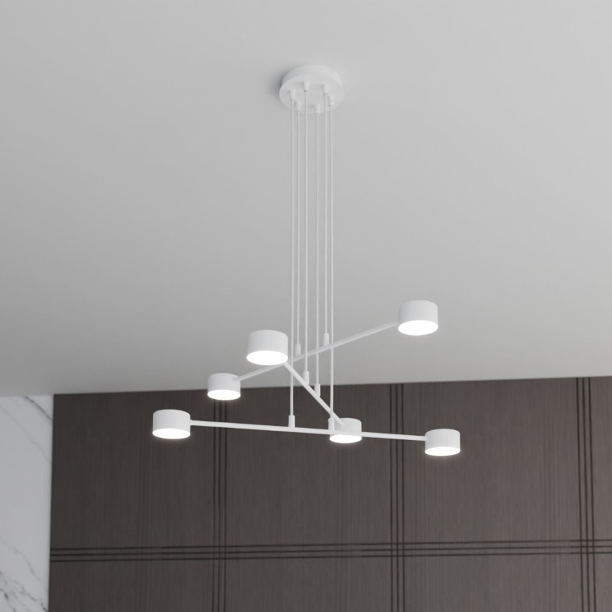 Hängeleuchte MODUS 6xGX53/10W/230V weiß