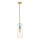 Hängeleuchte MOLLY 1xE14/40W/230V d 12 cm golden/rosa/blau