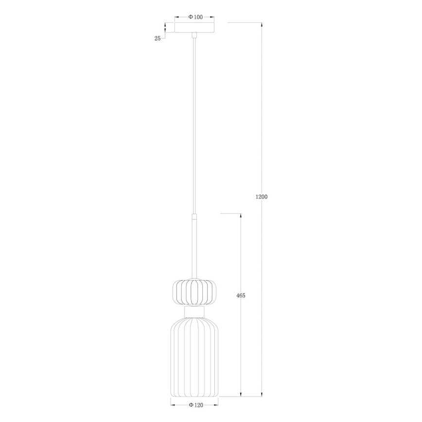 Hängeleuchte MOLLY 1xE14/40W/230V d 12 cm golden/rosa/blau