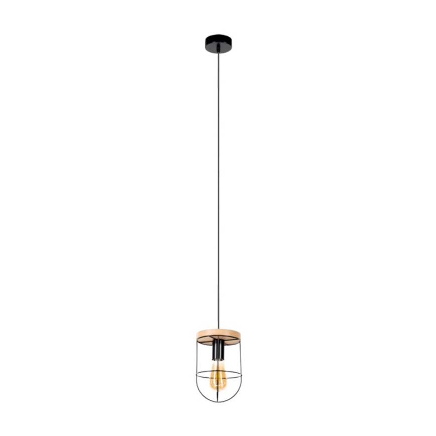 Hängeleuchte NETUNO 1xE27/60W/230V Eiche