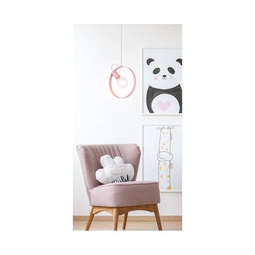 Hängeleuchte NEXO 1xE27/40W/230V rosa