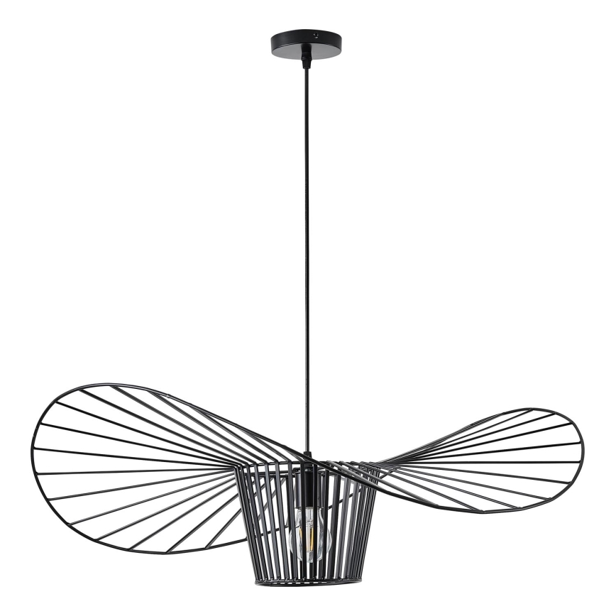Hängeleuchte OGGI 1xE27/40W/230V d 80 cm schwarz