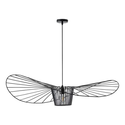 Hängeleuchte OGGI 1xE27/40W/230V d 100 cm schwarz
