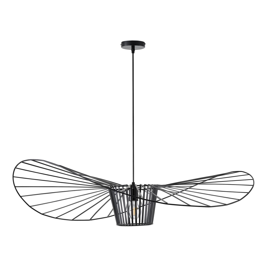 Hängeleuchte OGGI 1xE27/40W/230V d 100 cm schwarz