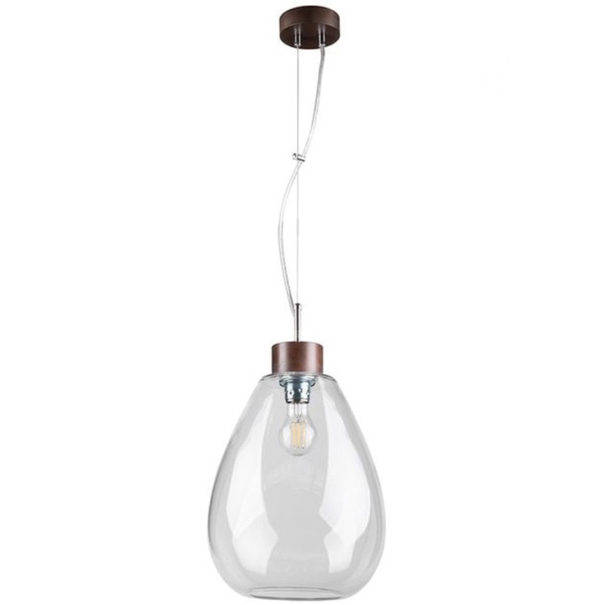 Hängeleuchte PIRO 1xE27/60W/230V Buche