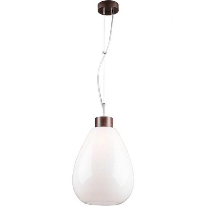 Hängeleuchte PIRO 1xE27/60W/230V Buche