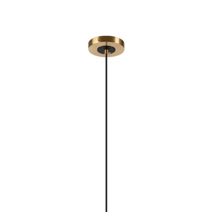 Hängeleuchte ROLLO 3xE14/5W/230V golden/rauchig beige