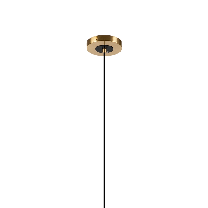 Hängeleuchte ROLLO 3xE14/5W/230V golden/rauchig beige
