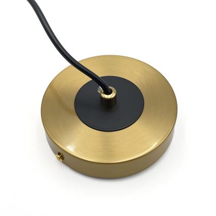 Hängeleuchte ROLLO 3xE14/5W/230V golden/rauchig beige
