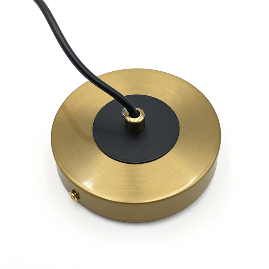 Hängeleuchte ROLLO 3xE14/5W/230V golden/rauchig beige