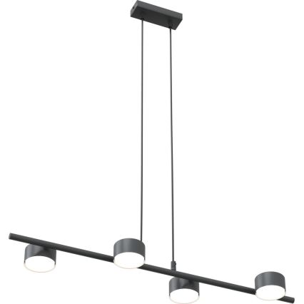 Hängeleuchte SORA 4xGX53/12W/230V schwarz