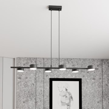 Hängeleuchte SORA 6xGX53/12W/230V schwarz