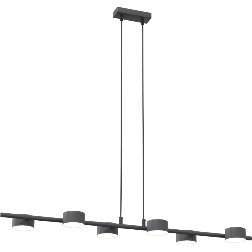 Hängeleuchte SORA 6xGX53/12W/230V schwarz