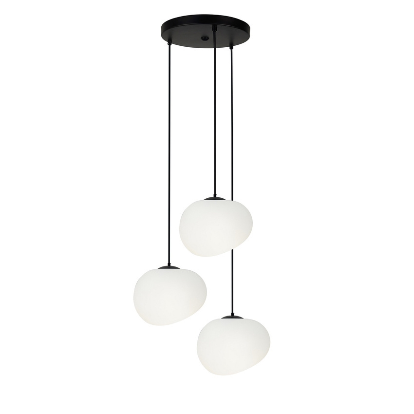 Hängeleuchte STONES 3xE27/40W/230V