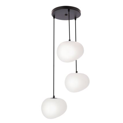 Hängeleuchte STONES 3xE27/40W/230V