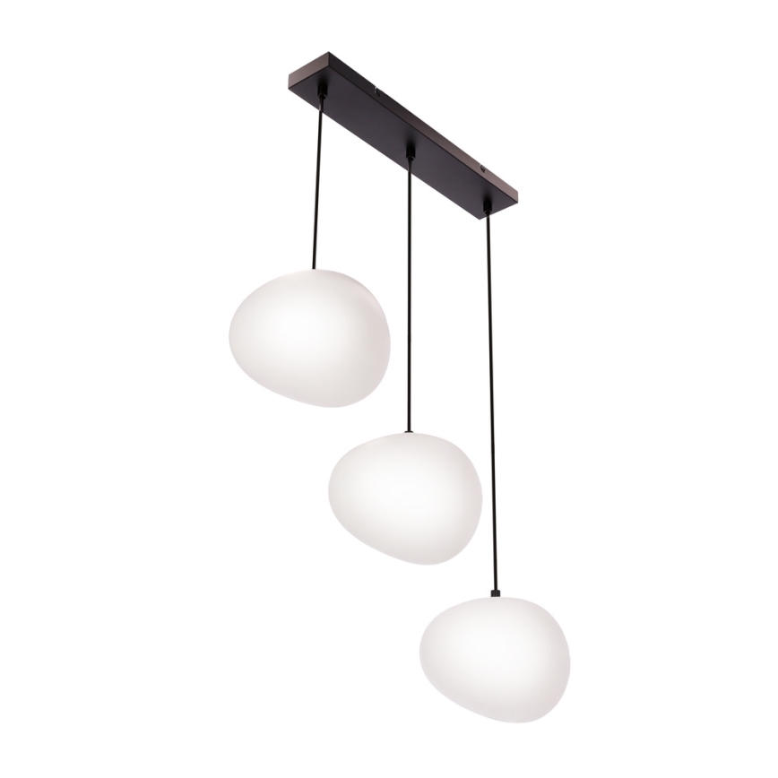 Hängeleuchte STONES 3xE27/40W/230V
