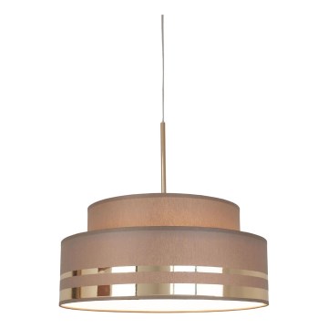 Hängeleuchte TAMI 1xE27/60W/230V braun/golden