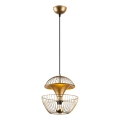 Hängeleuchte TELMANDER 1xE27/40W/230V golden
