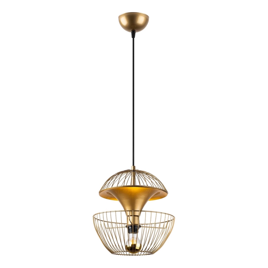 Hängeleuchte TELMANDER 1xE27/40W/230V golden