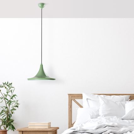 Hängeleuchte TOM 1xE27/40W/230V grün