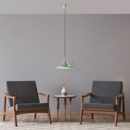 Hängeleuchte TOM 1xE27/40W/230V grün