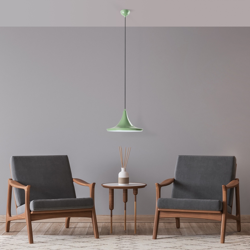 Hängeleuchte TOM 1xE27/40W/230V grün