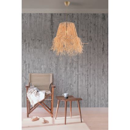 Hängeleuchte VALANCE 1xE27/40W/230V braun