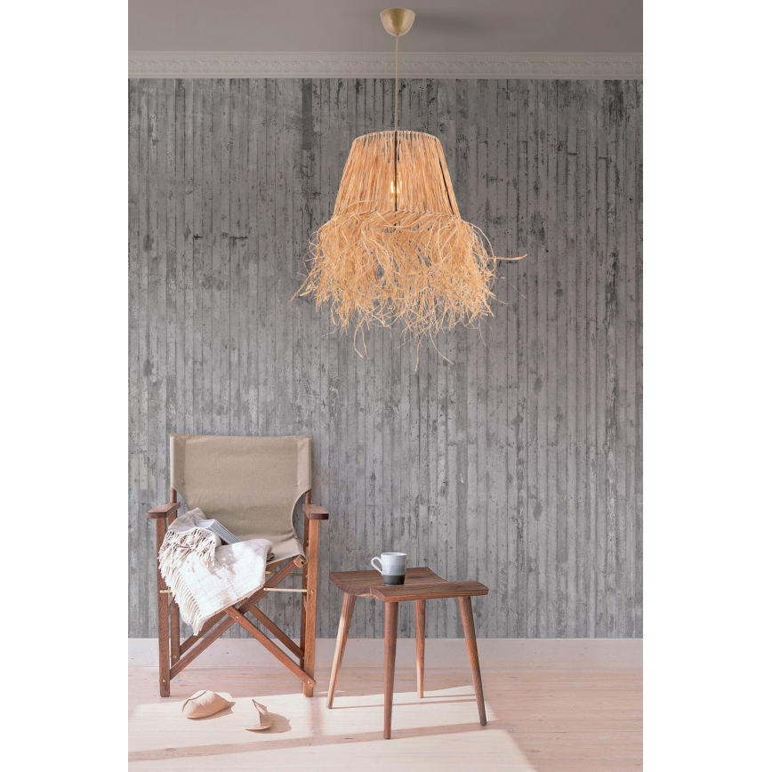 Hängeleuchte VALANCE 1xE27/40W/230V braun