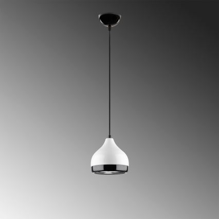 Hängeleuchte YILDO 1xE27/40W/230V weiß/schwarz