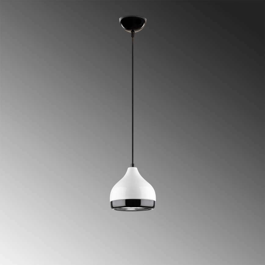 Hängeleuchte YILDO 1xE27/40W/230V weiß/schwarz