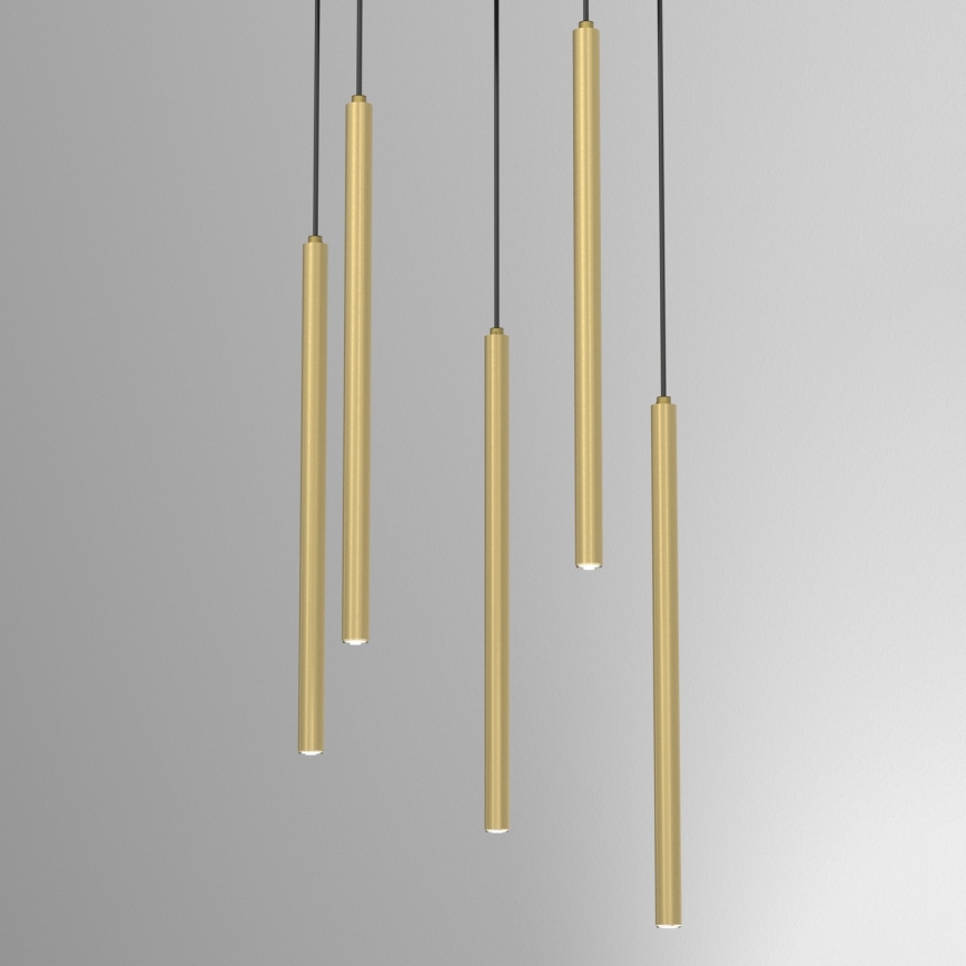 Hängeleuchte YORU 5xG9/8W/230V messing