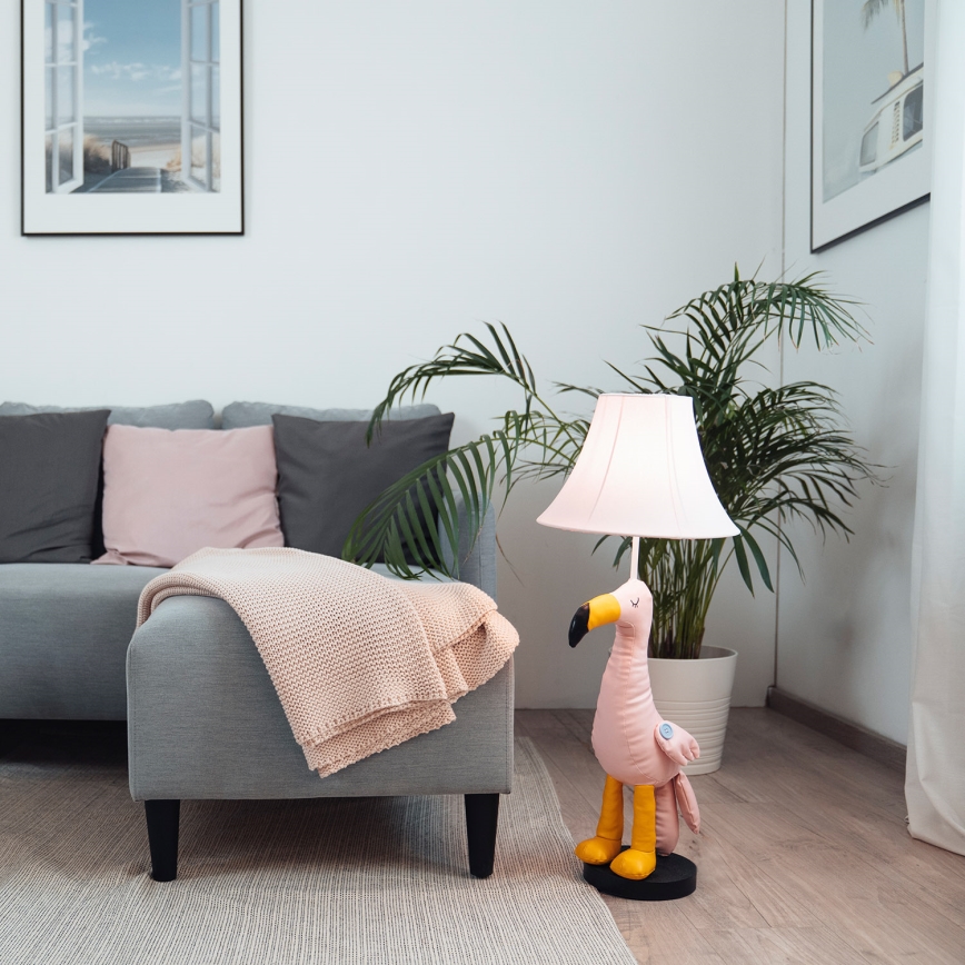 Happy Lamps - LED-Stehleuchte für Kinder MINGO LED/5,4W/230V Flamingo
