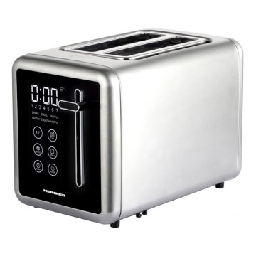 Heinner HTP-DD900BKSS - Digitaler Toaster 900W/230V, Edelstahl