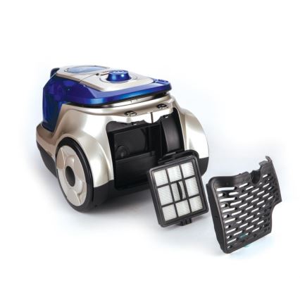 Heinner HVC-V750BL - Beutelloser Staubsauger 750W/230V blau/silber