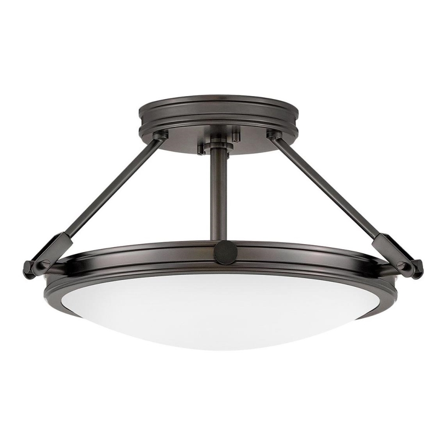 Hinkley - Aufbau-Deckenleuchte COLLIER 3xE14/40W/230V Ø 41,7 cm schwarz