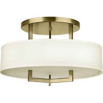 Hinkley - Deckenleuchte HAMPTON 3xE27/60W/230V Ø 50,8 cm goldfarben
