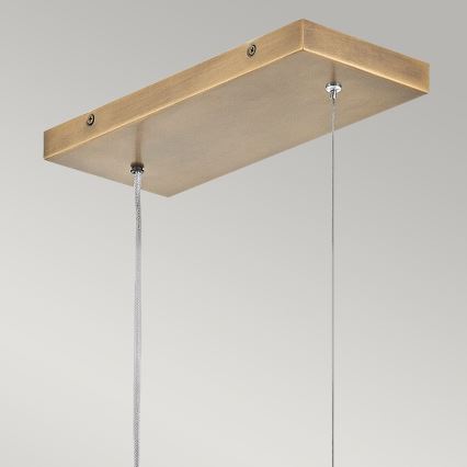 Hinkley - LED-Pendelleuchte ARCO mit Kabelaufhängung LED/43W/230V 3000K goldfarben