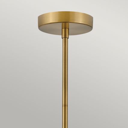 Hinkley - Stangen‑Pendelleuchte CEDRIC, 2 × E27 (max. 60 W), 230 V, Ø 33 cm, gold/schwarz