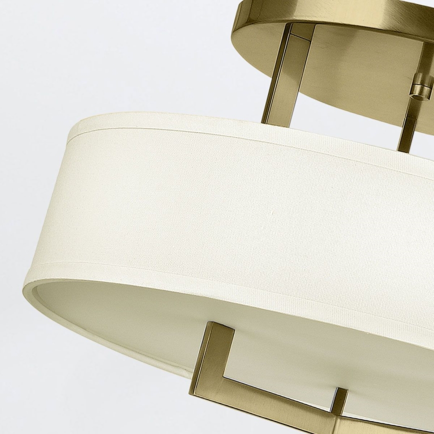 Hinkley - Deckenleuchte HAMPTON 3xE27/60W/230V Ø 50,8 cm goldfarben