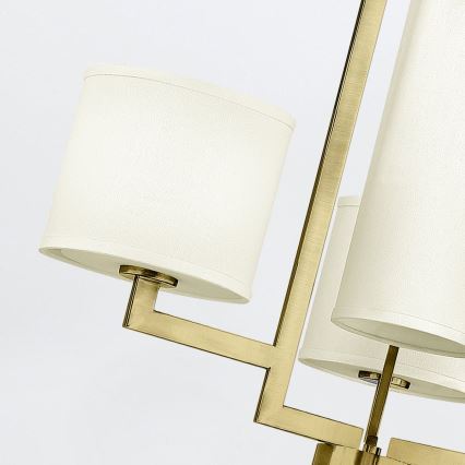 Hinkley - Ketten-Kronleuchter HAMPTON 4xE27/60W/230V goldfarben