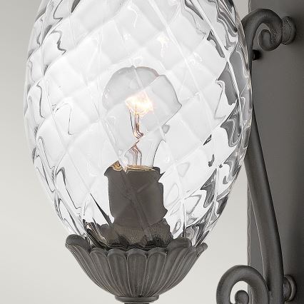 Hinkley - Wandleuchte PLANTATION 1xE27/40W/230V schwarz