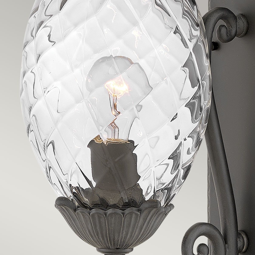 Hinkley - Wandleuchte PLANTATION 1xE27/40W/230V schwarz