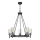 Hinkley - Kronleuchter mit Kette COLLIER 5xE27/40W/230V Ø 68,5 cm schwarz