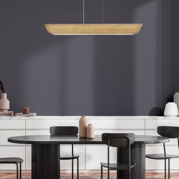 Hinkley - LED-Pendelleuchte ARCO mit Kabelaufhängung LED/43W/230V 3000K goldfarben