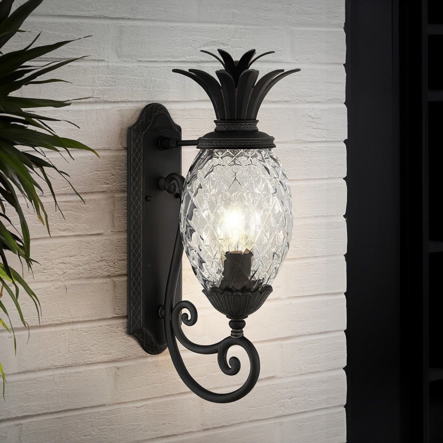 Hinkley - Wandleuchte PLANTATION 1xE27/40W/230V schwarz